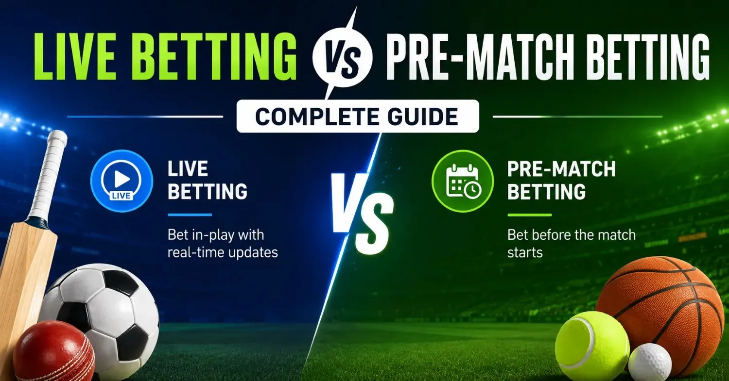live betting vs pre-match betting, reddy anna news